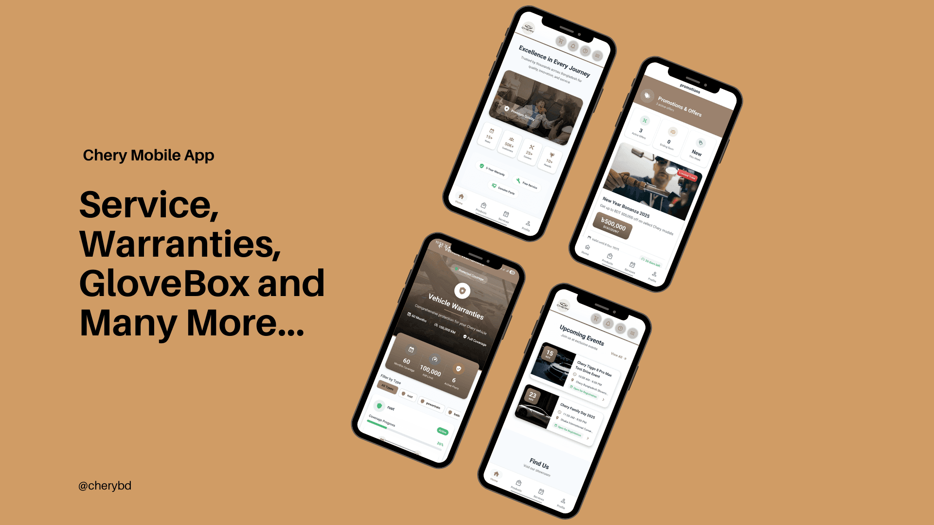 Chery Bangladesh App Overview