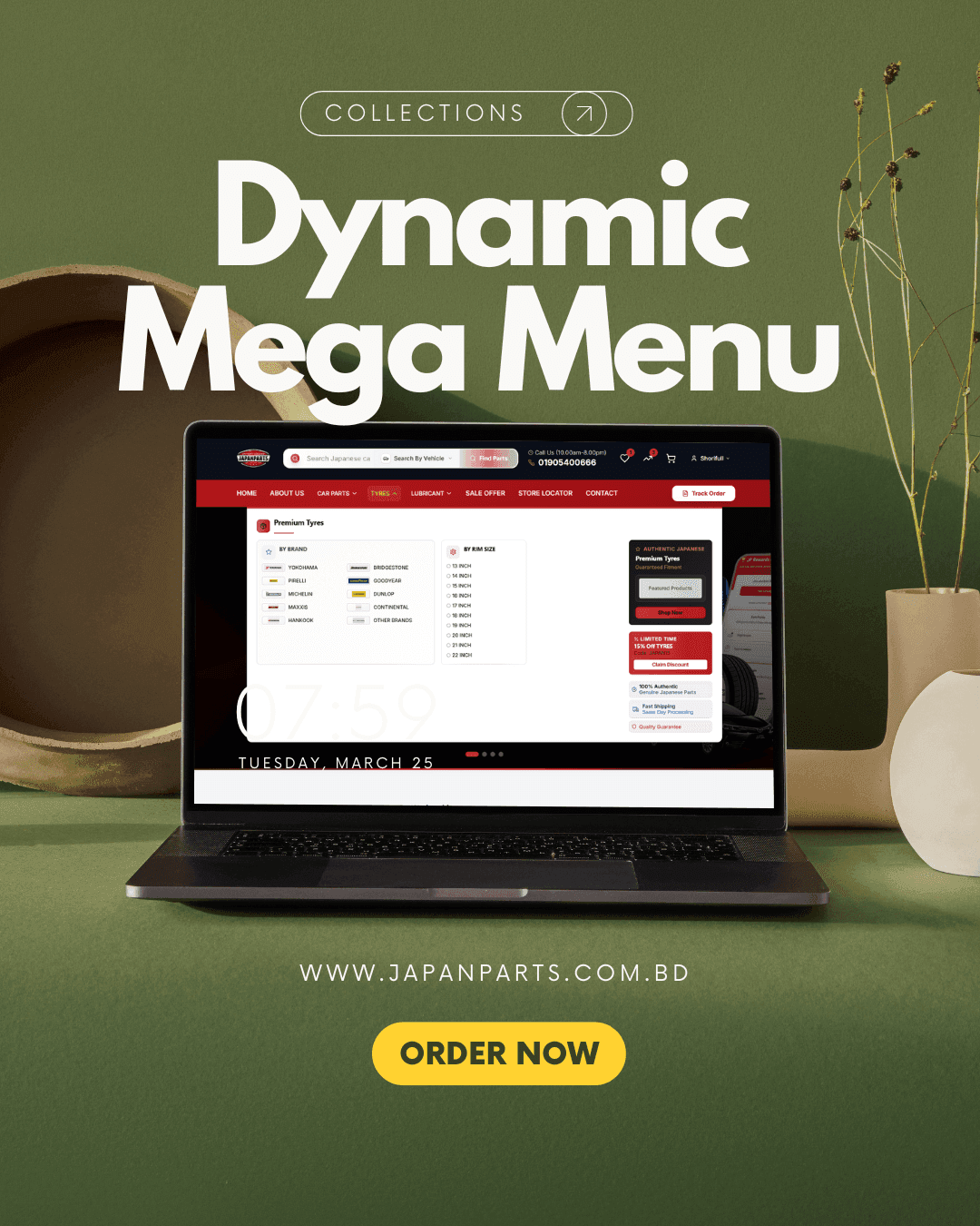 Dynamic Collections and Mega Menu